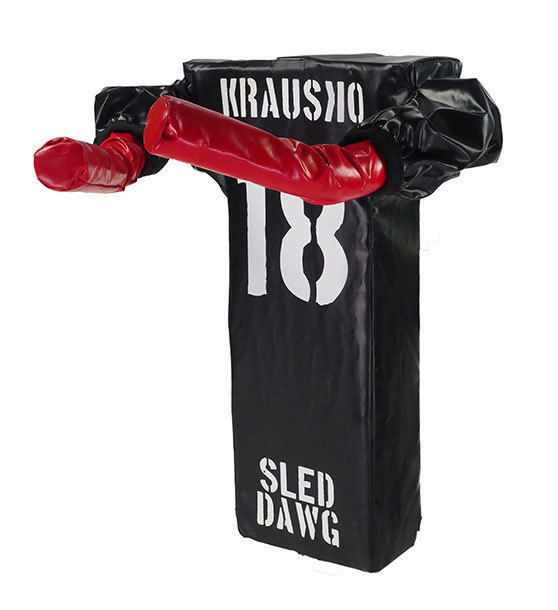 Sled Dawg Football LEV Blocking Sled Pad Rushing & Blocking Drill