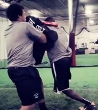 Defensive Lineman Hand Drills