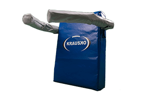 Football blocking pad with arms "the Colt" for high school, youth and adult players - constructed with heavy duty aluminum spring arms and a steal frame encased in flex foam and durable vinyl. Football Blocking Pad
